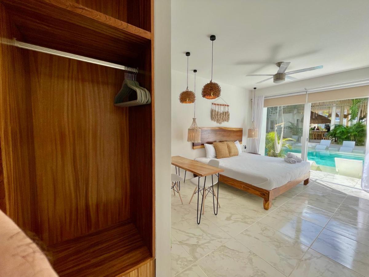 Beautiful Swim-Up Studio With Private Terrace, Pool And Jungle Gym Tulum Exterior photo