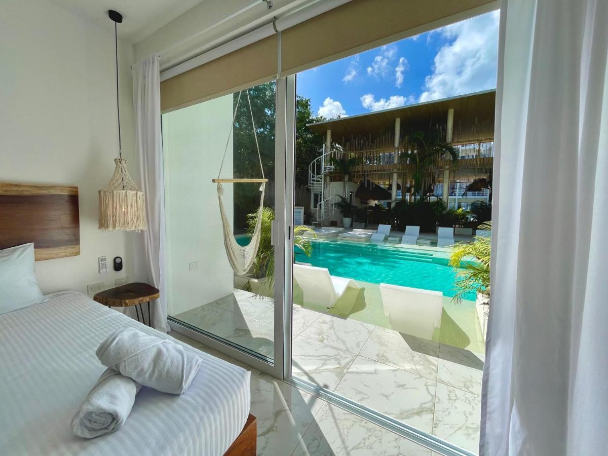 Beautiful Swim-Up Studio With Private Terrace, Pool And Jungle Gym Tulum Exterior photo