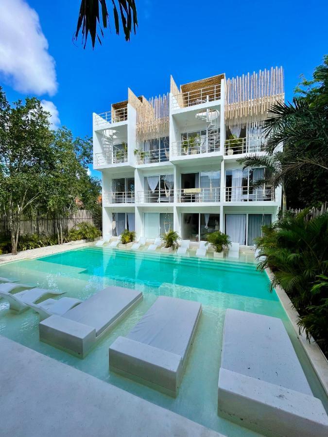 Beautiful Swim-Up Studio With Private Terrace, Pool And Jungle Gym Tulum Exterior photo