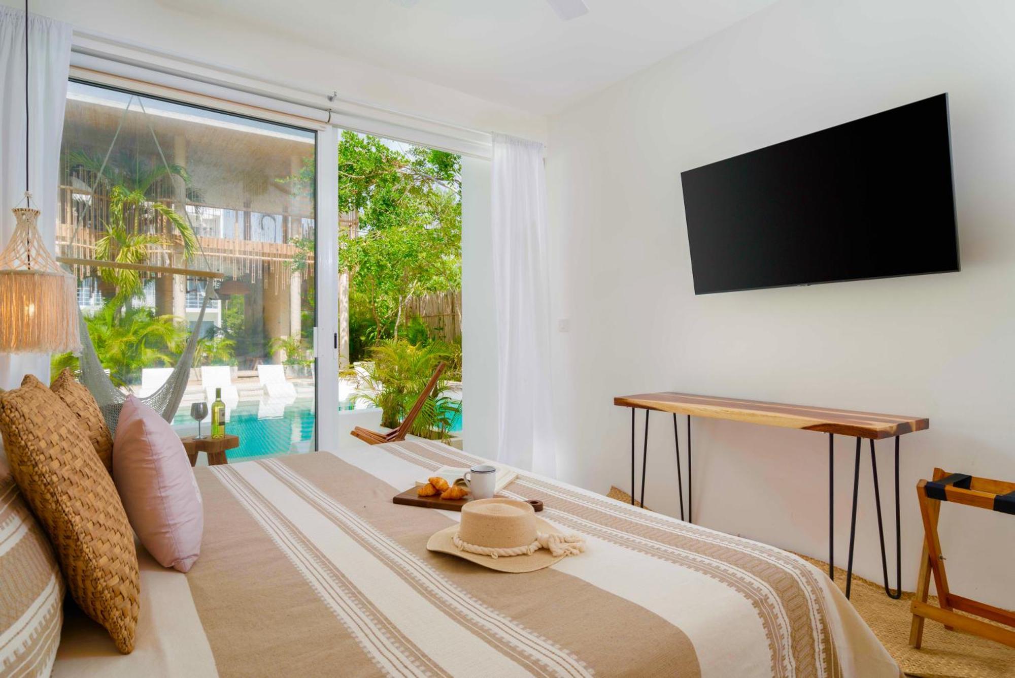 Beautiful Swim-Up Studio With Private Terrace, Pool And Jungle Gym Tulum Exterior photo
